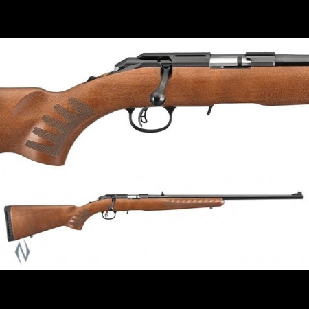 Ruger American 22LR Blued Wood